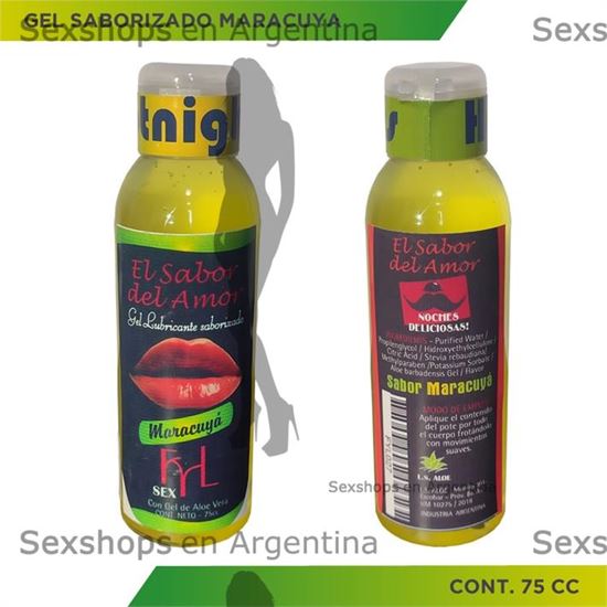 Gel saborizado maracuya 75cc